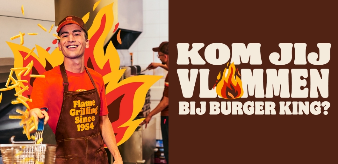 Horecamedewerker Burger King Parttime of Fulltime